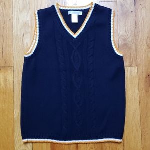 Janie and Jack Boy's Sweater Vest size 5 5T